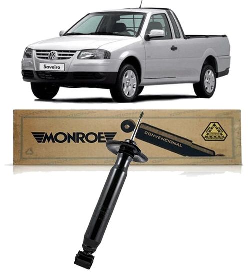 Amortecedor Traseiro Saveiro 1998 A 2008 Exceto Super Surf