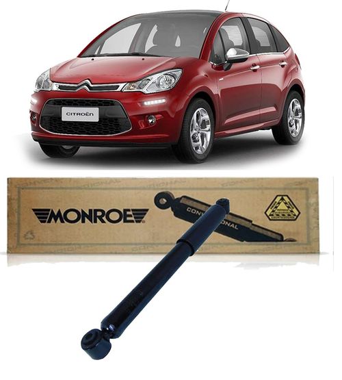 Amortecedor Traseiro Citroen C3 2013 A 2020