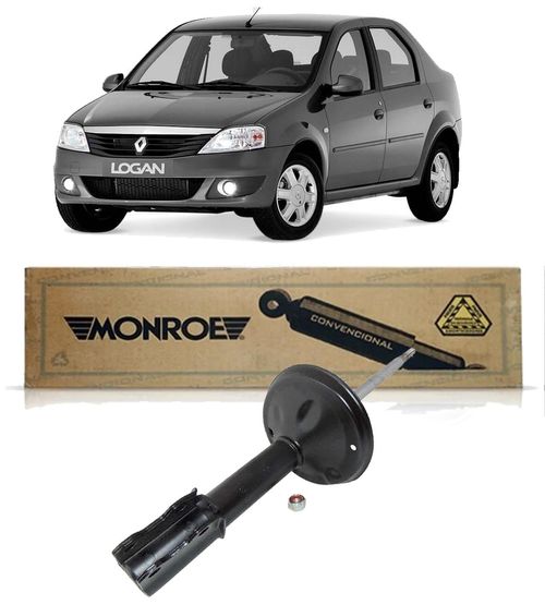 Amortecedor Dianteiro Renault Logan 2007 A 2013