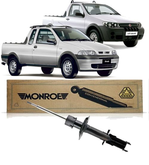 Amortecedor Dianteiro Fiat Strada 2001 A 2020