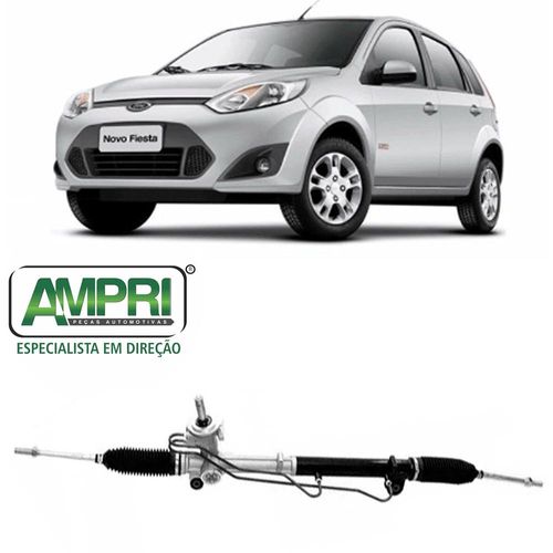 Caixa Direcao Fiesta 2003 A 2012 Hidraulica C Barra Axial