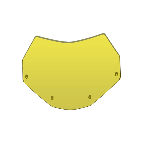 NUMBER PLATE BAGUS PC AMARELO