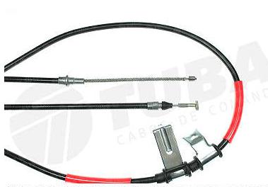 Cabo Freio Mao Tras Fiat Strada 99 Nova Fiorino 11 Esq