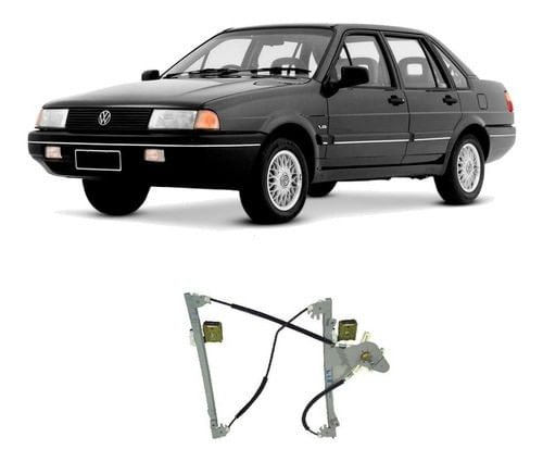 Máquina Vidro Mecânico Esquerdo Quantum Santana 1997/