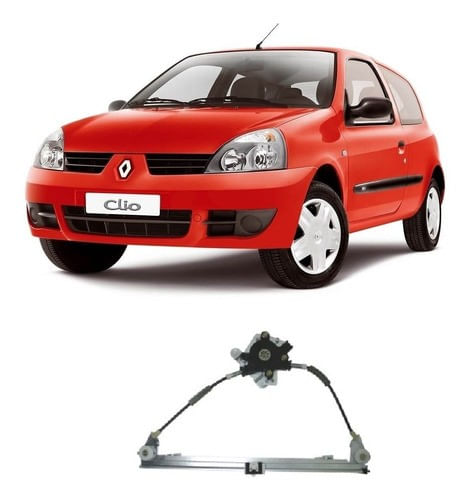 Máquina Vidro Elétrico Direito Clio 1999 Em Diante