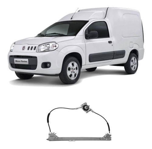 Máquina Vidro Mecânico Direito Fiorino 2013/ Uno 2011/