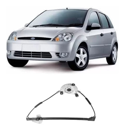 Máquina Vidro Elétrica Direita Fiesta Amazon 2002/2014
