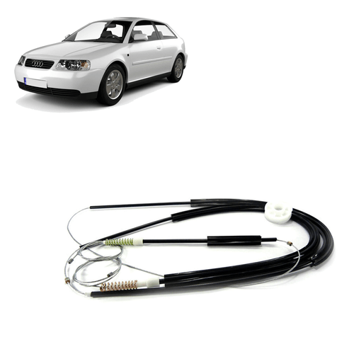 Kit Reparo Maquina Vidro Audi A3 2 Portas Direito