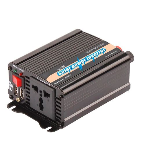 Inversor Tensão 1000w 12v Para 220v Veicular Transformador Conversor Com Tomada Padrão e Usb