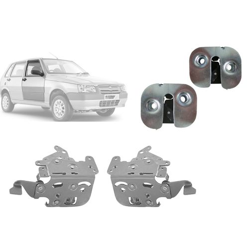 Kit Par Fechadura Diant Uno 4p Fiorino Ate 2013