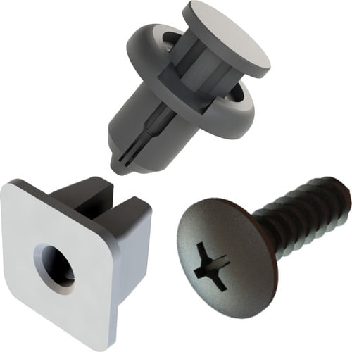 Kit Presilha Parachoque Dianteiro Fit 2004 A 2008